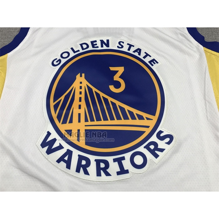 Maglia
 Jordan Poole NO 3 Golden State Warriors Association Bianco

